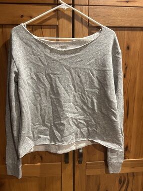 Justice Girls Gray Lightweight Pullover Sweatshirt